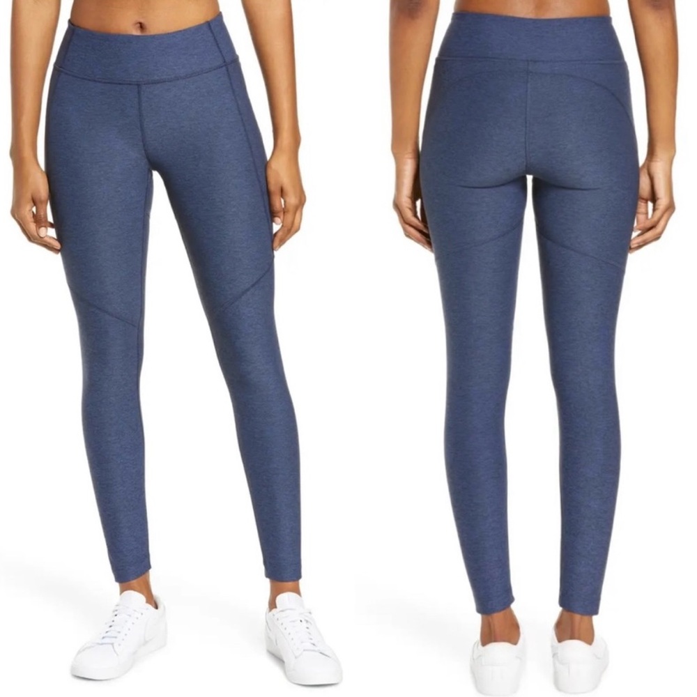OUTDOOR VOICES Baltic Blue Warm-Up 7/8 Leggings XS